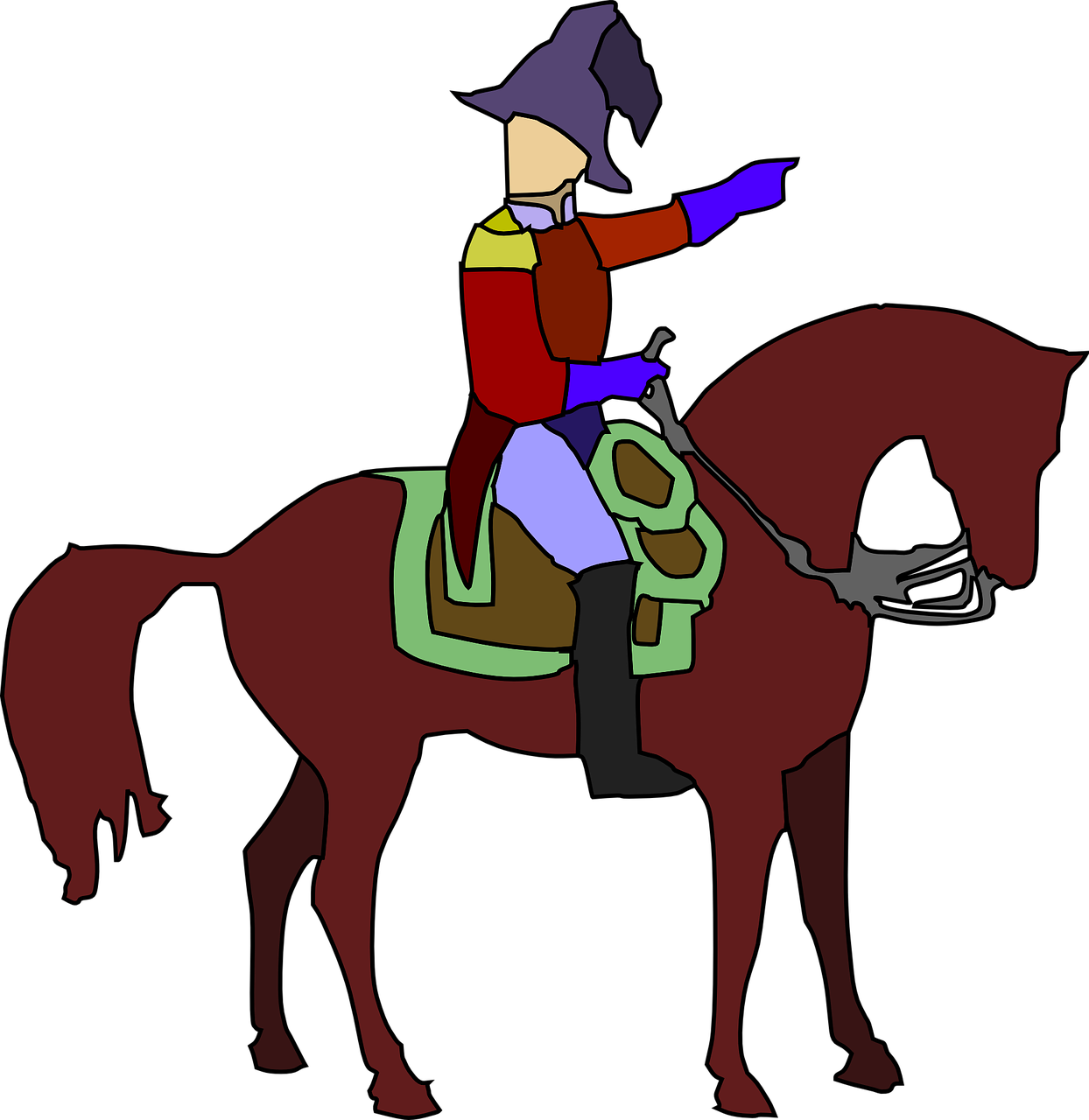 soldier rider horseback free photo