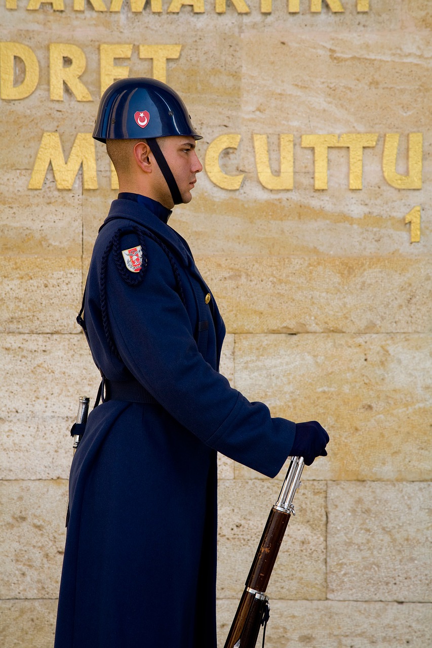 soldier mausoleum atatürk free photo