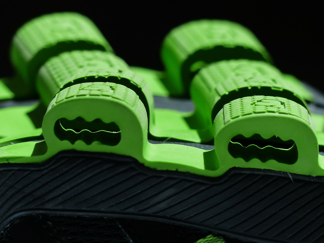 sole green rubber lining free photo