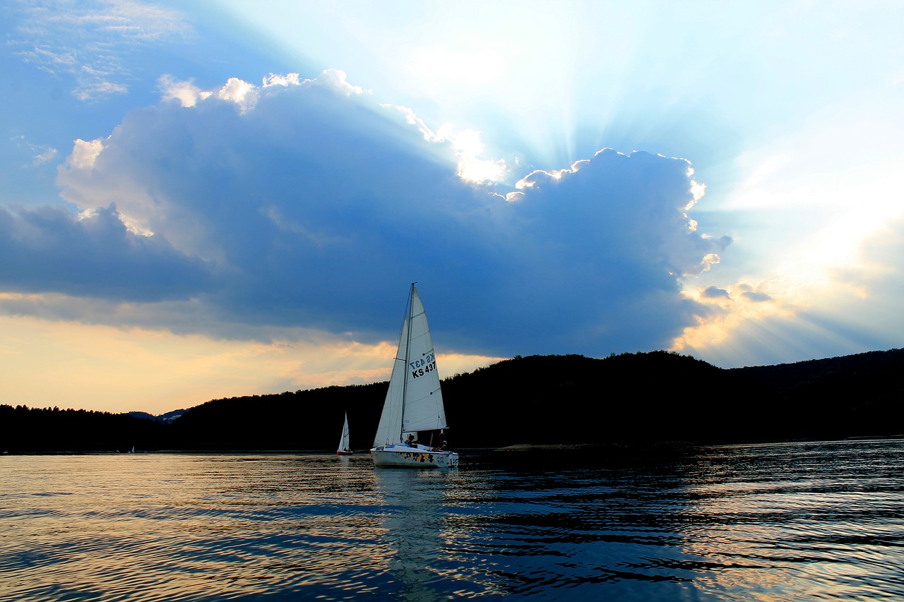 solina lake summer free photo