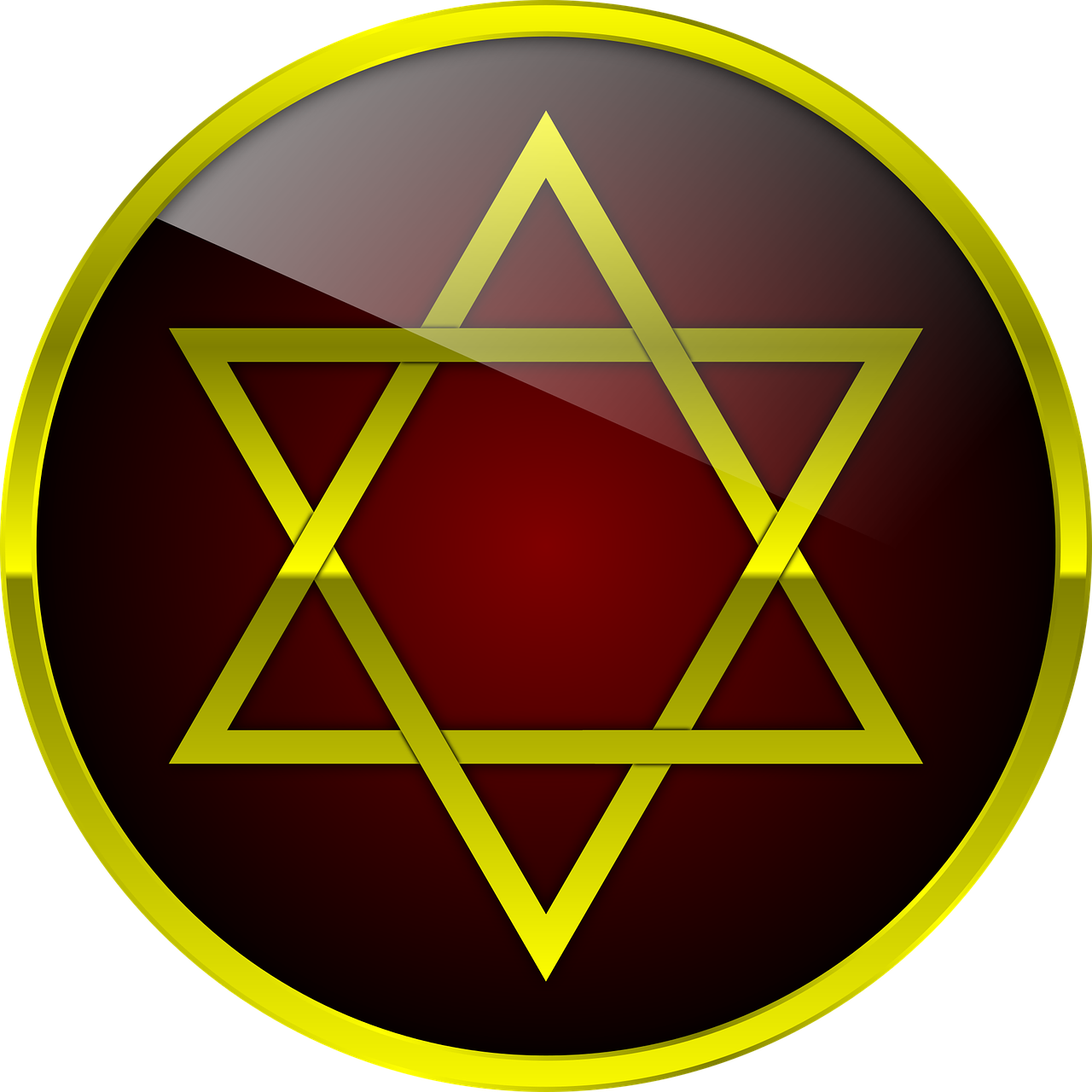 solomon hexagram symbol free photo