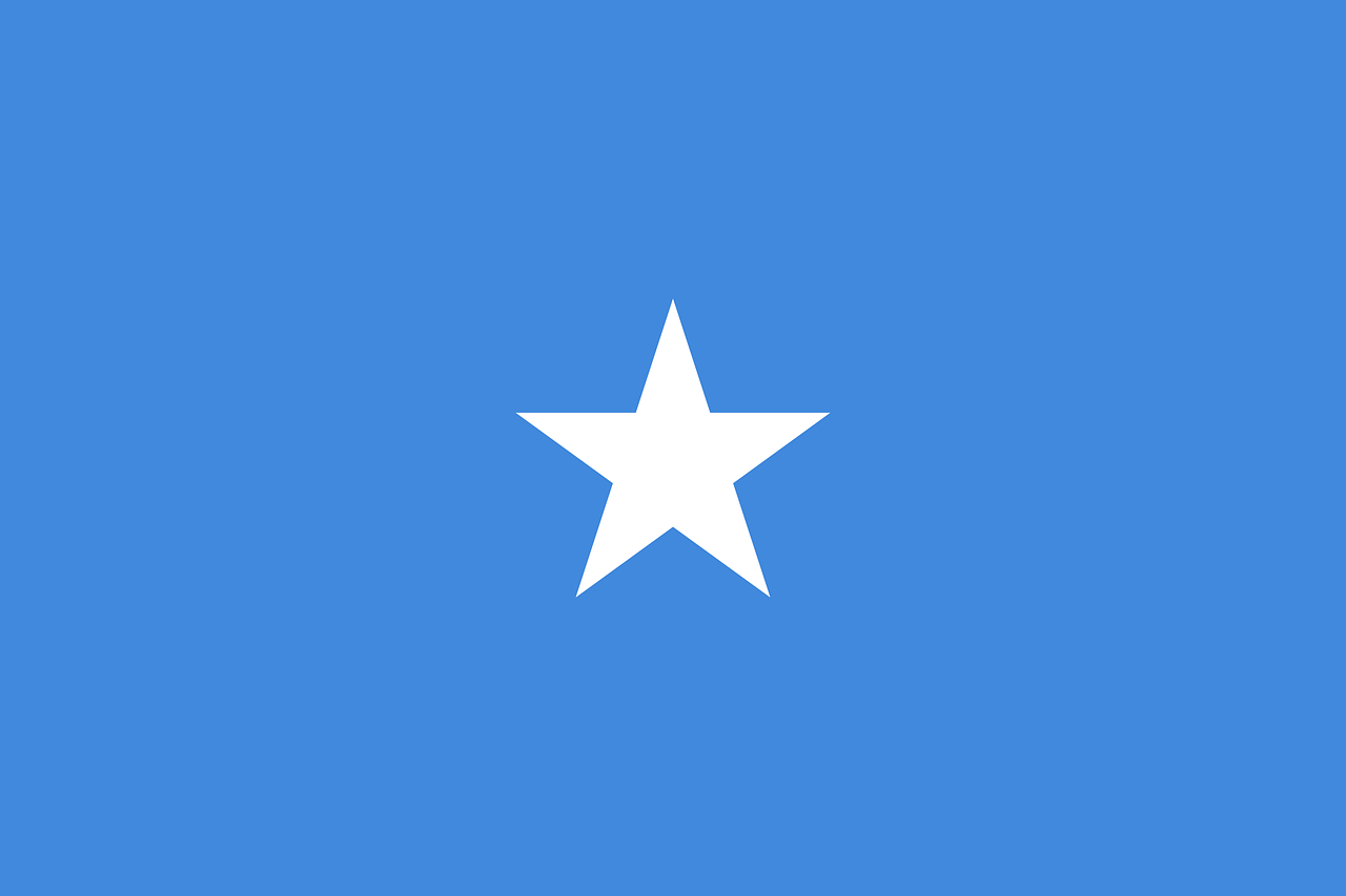 somalia flag national flag free photo