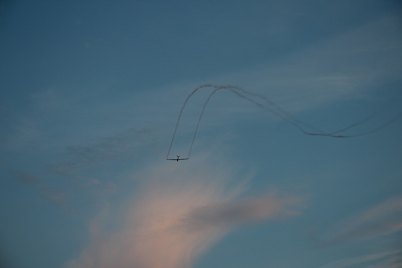 somersault gliding h-101 free photo