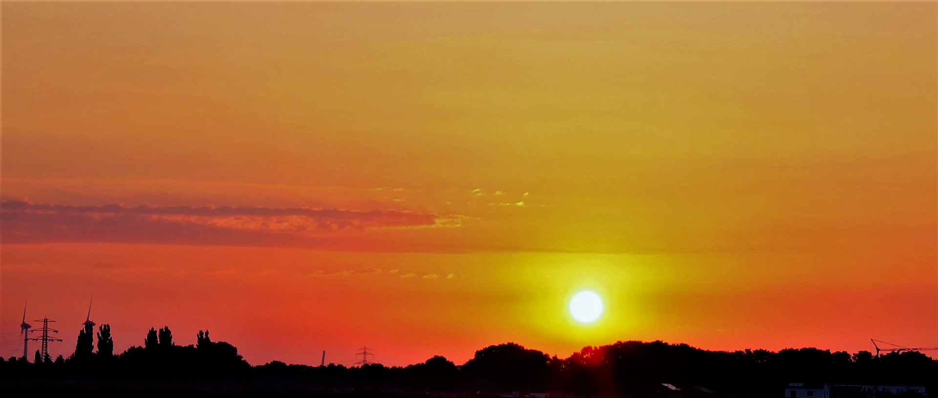 sunrise sky clouds free photo