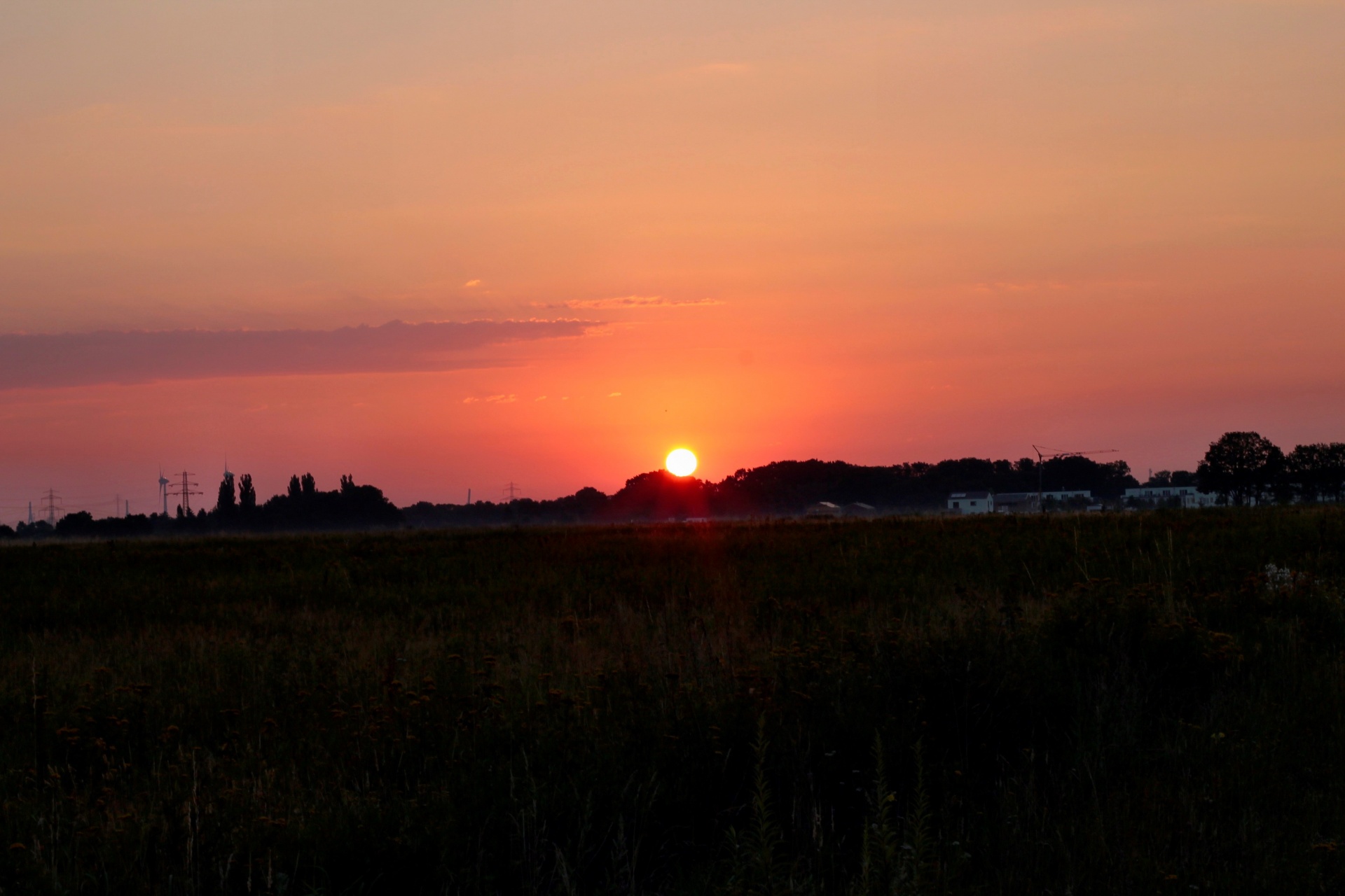 sunrise sky clouds free photo