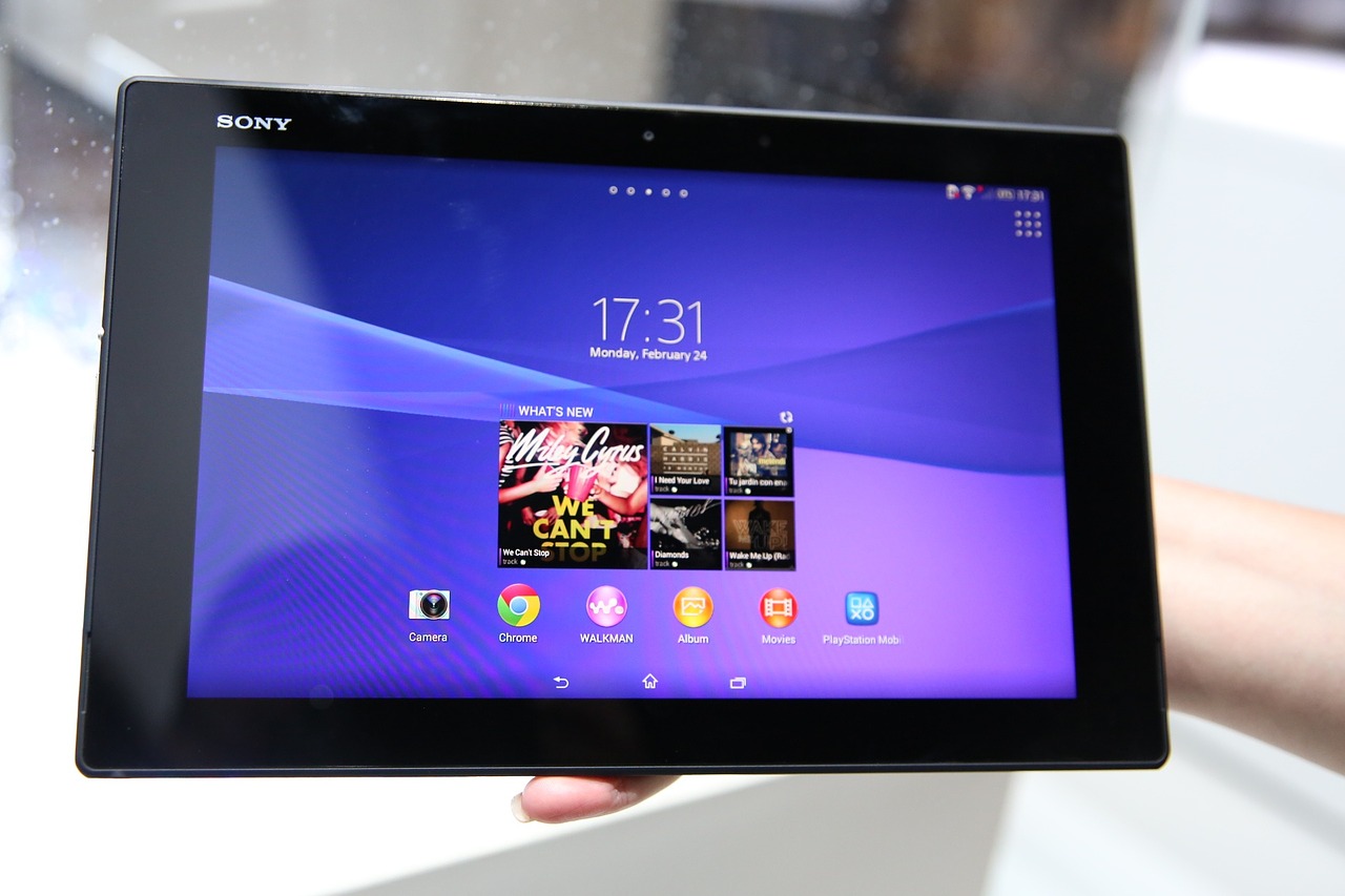 sony tablet mobile free photo
