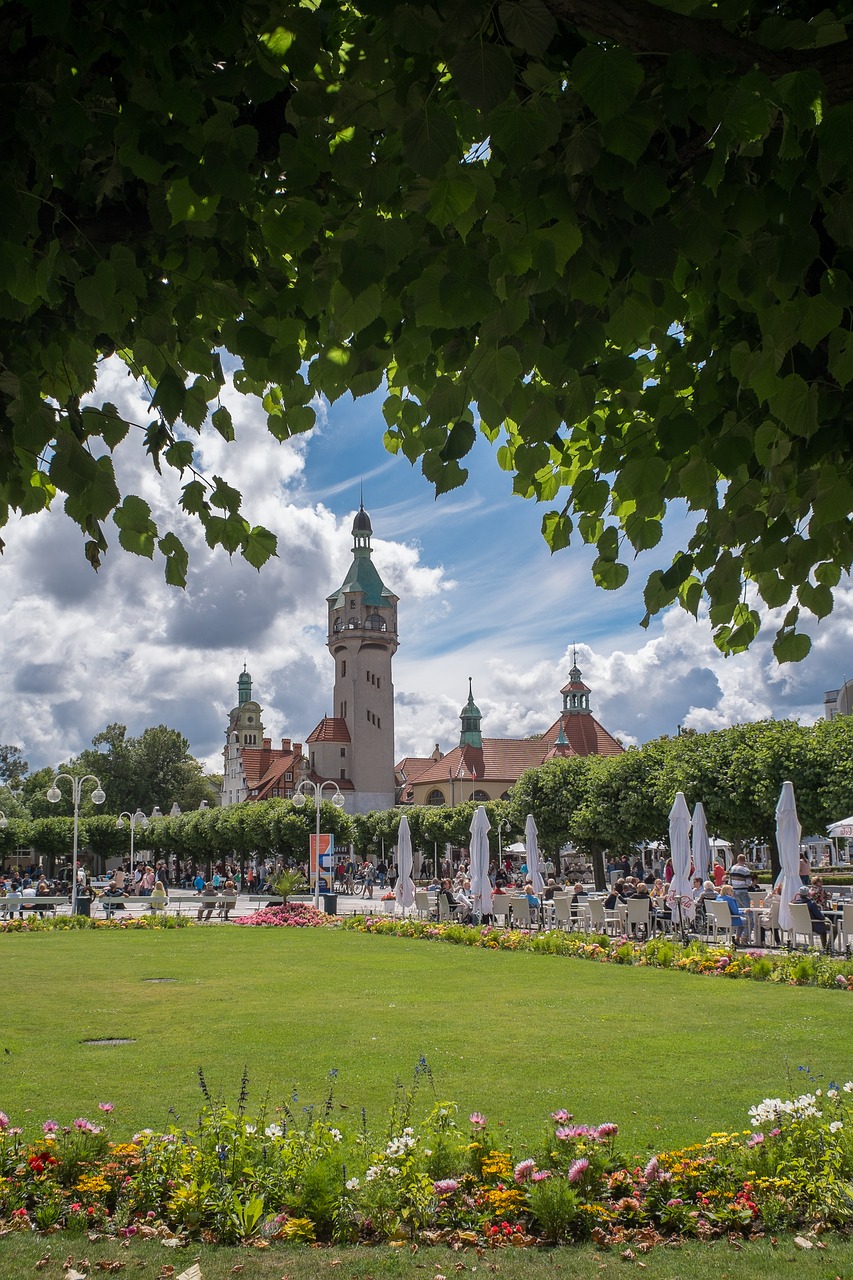 sopot  poland  view free photo