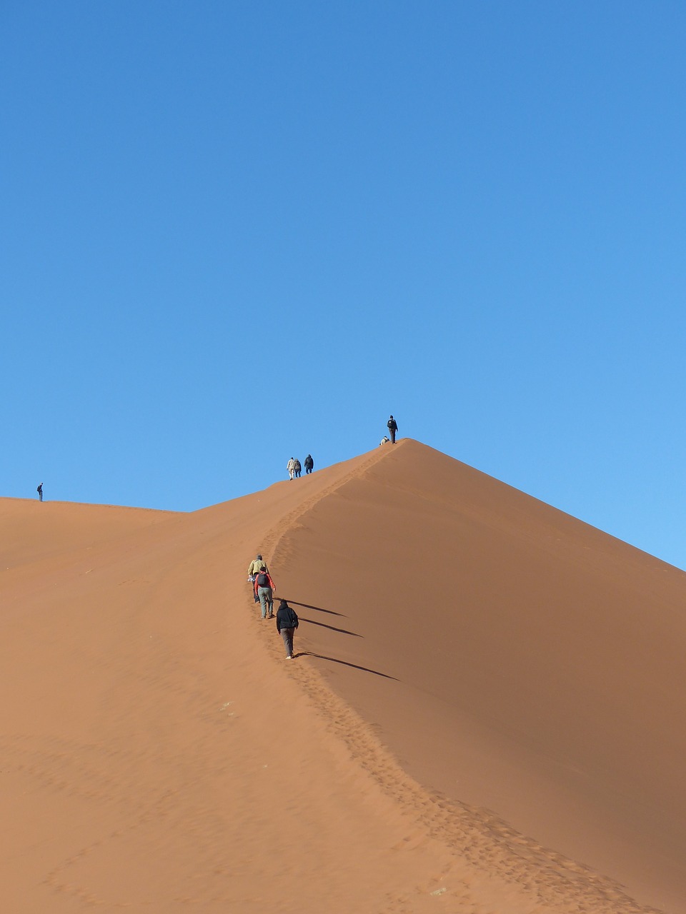 sossusvlie dunes ascent free photo