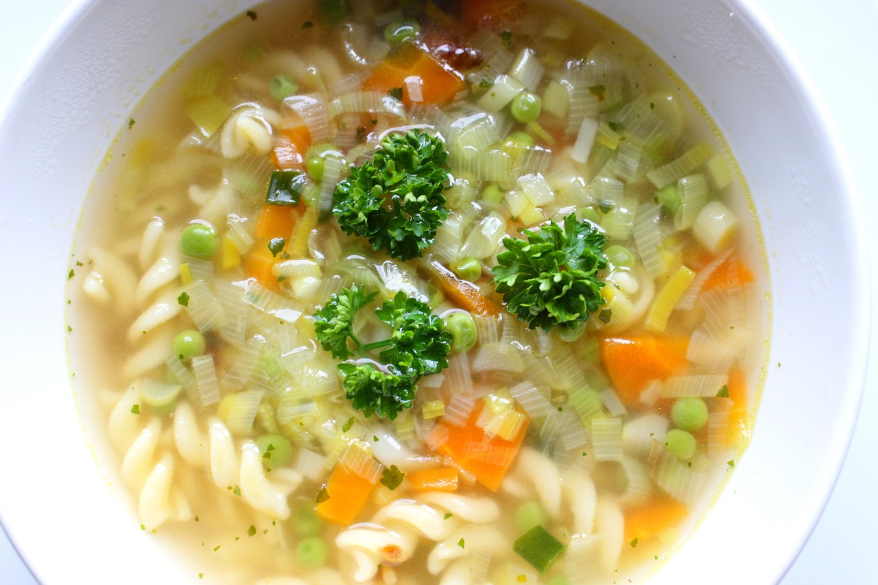 soup vegetables vegetarian cooking free photo