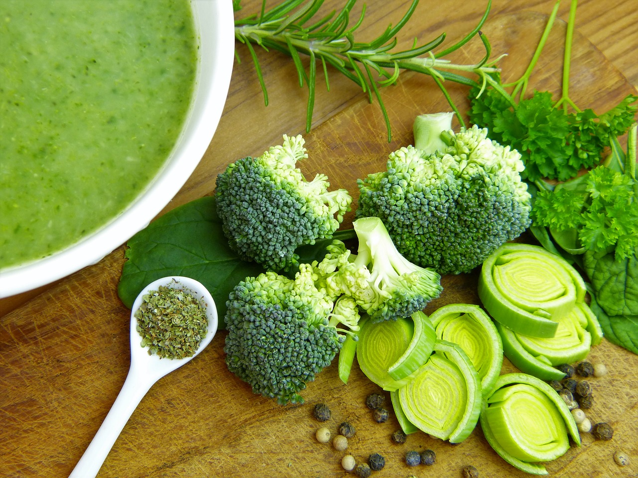 soup vegetables broccoli free photo