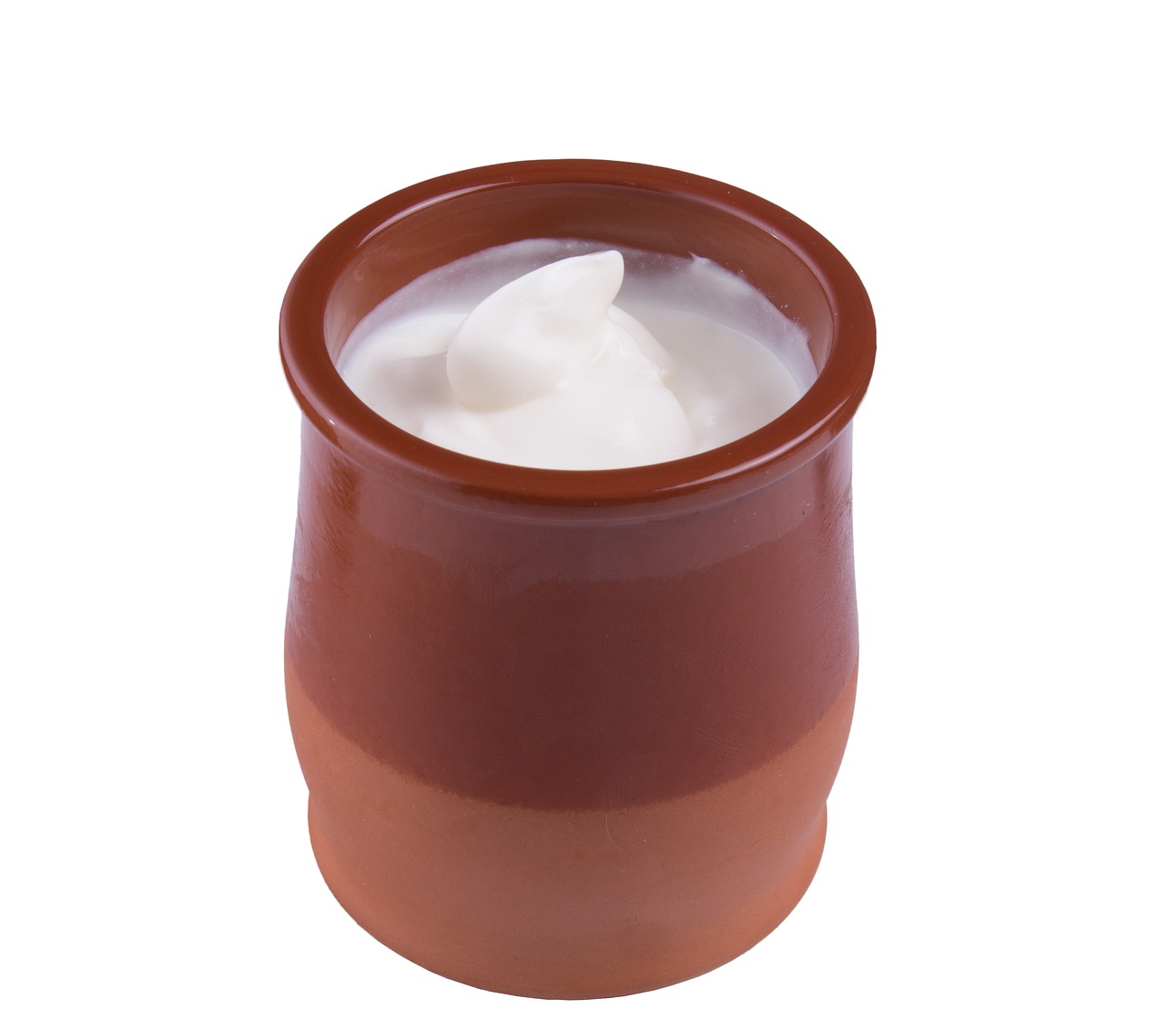sour cream  pot  ceramic free photo