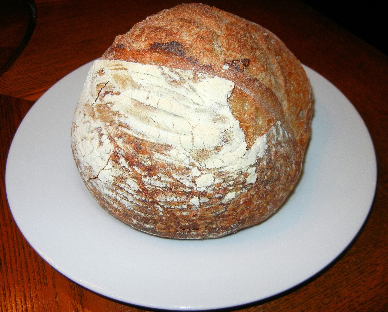 sour dough bread rustic baked free photo