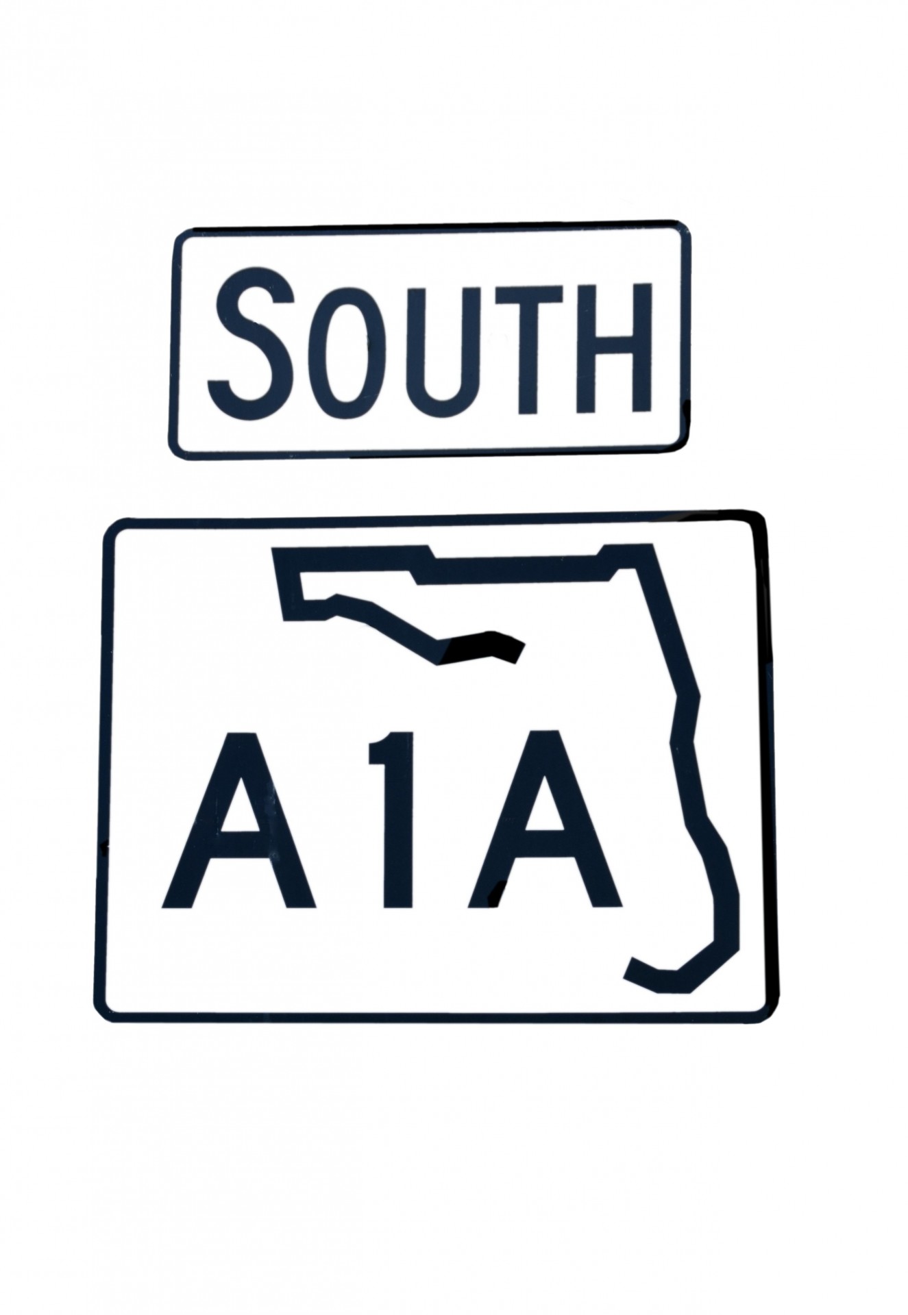 south a1a sign signage free photo