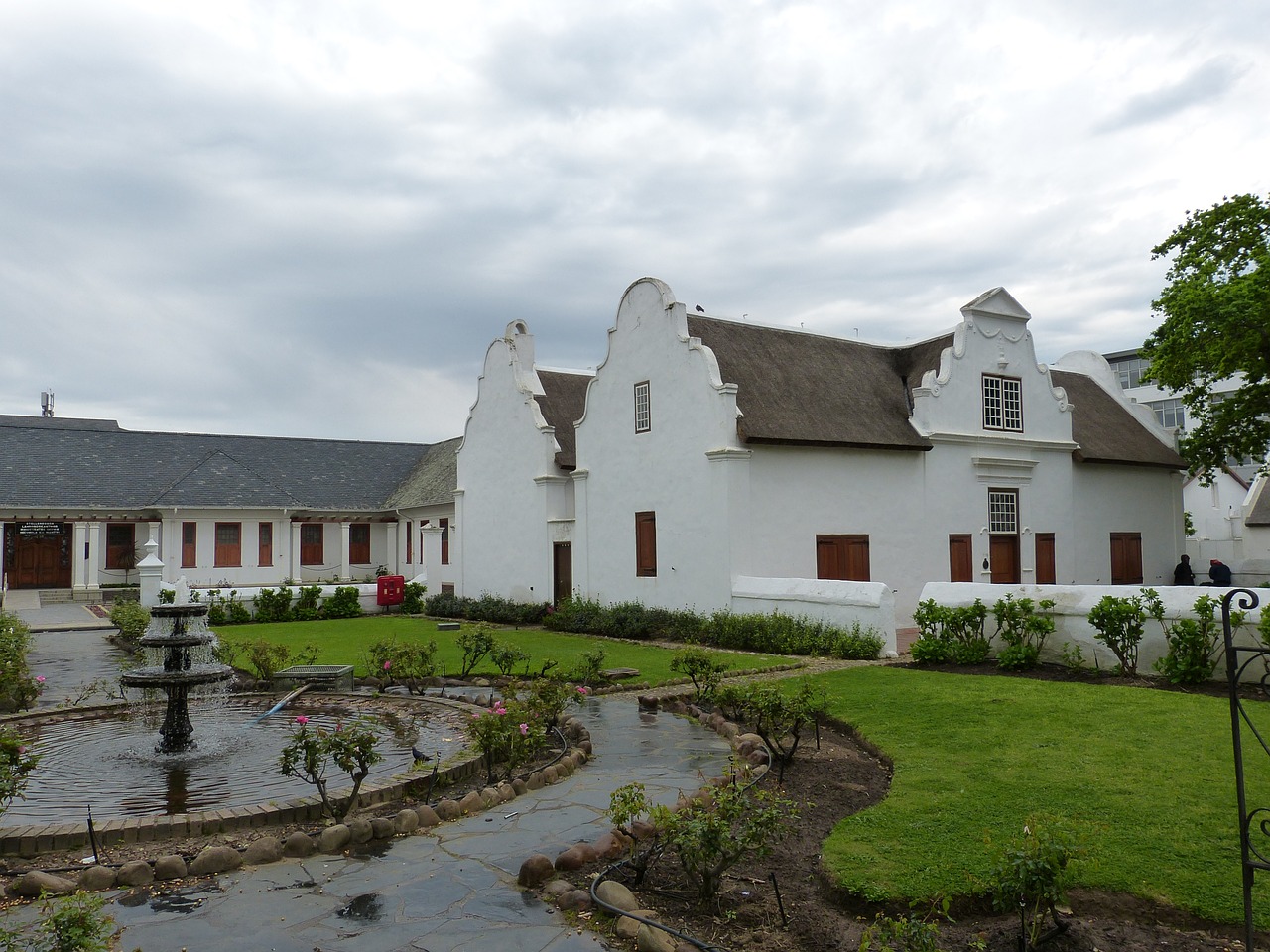 south africa stellenbosch building free photo