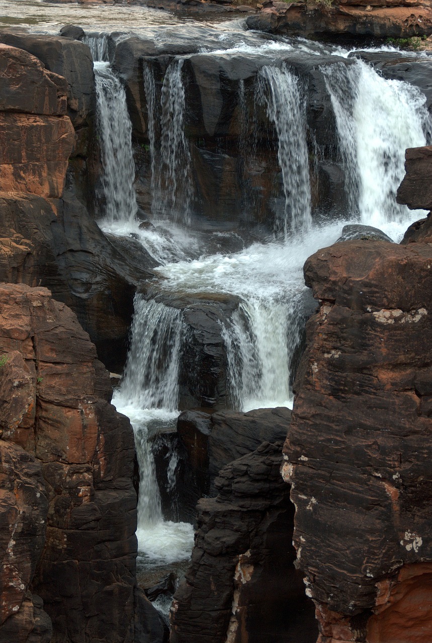 south africa drakensberg cascade mountain free photo