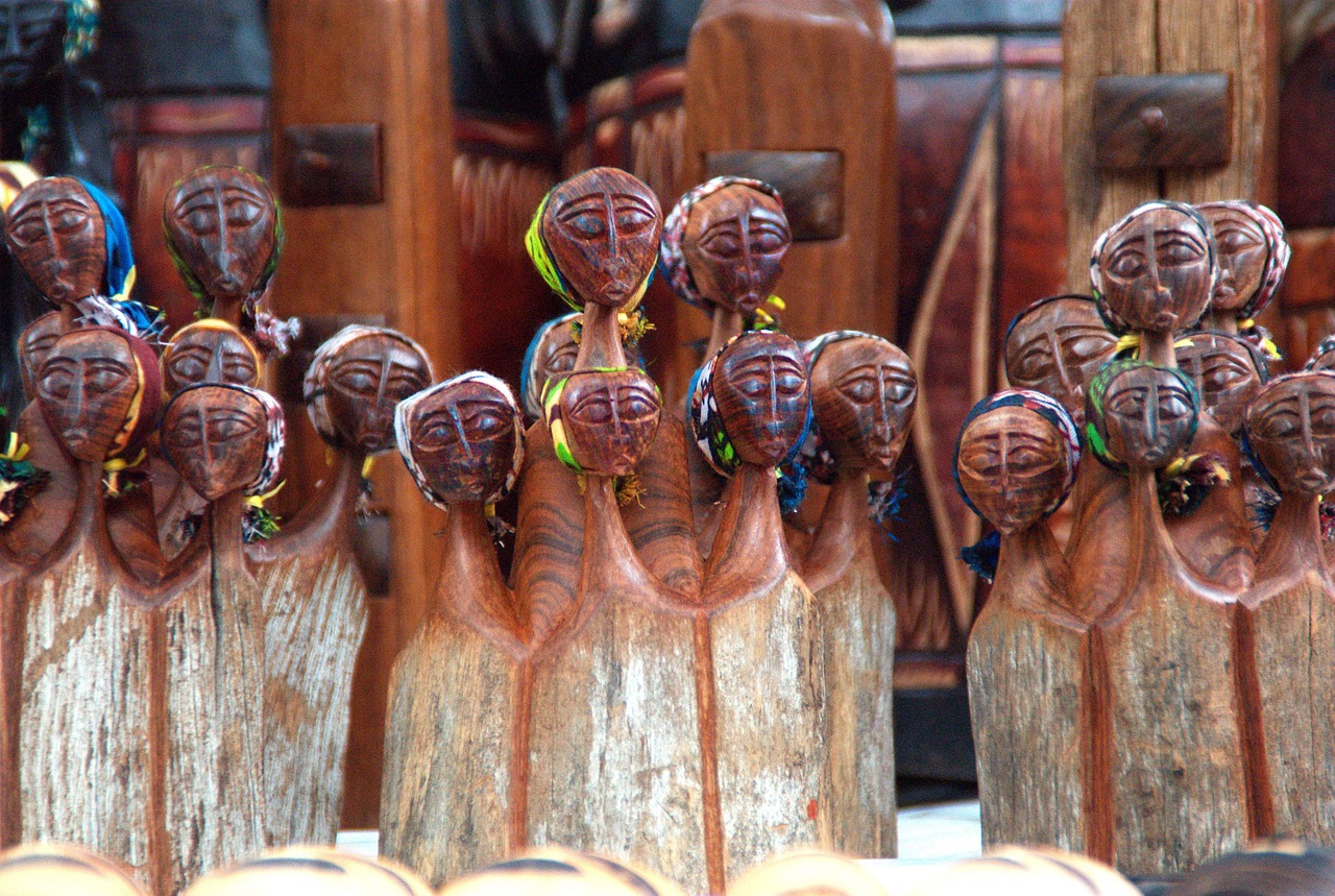 south africa market figurines free photo