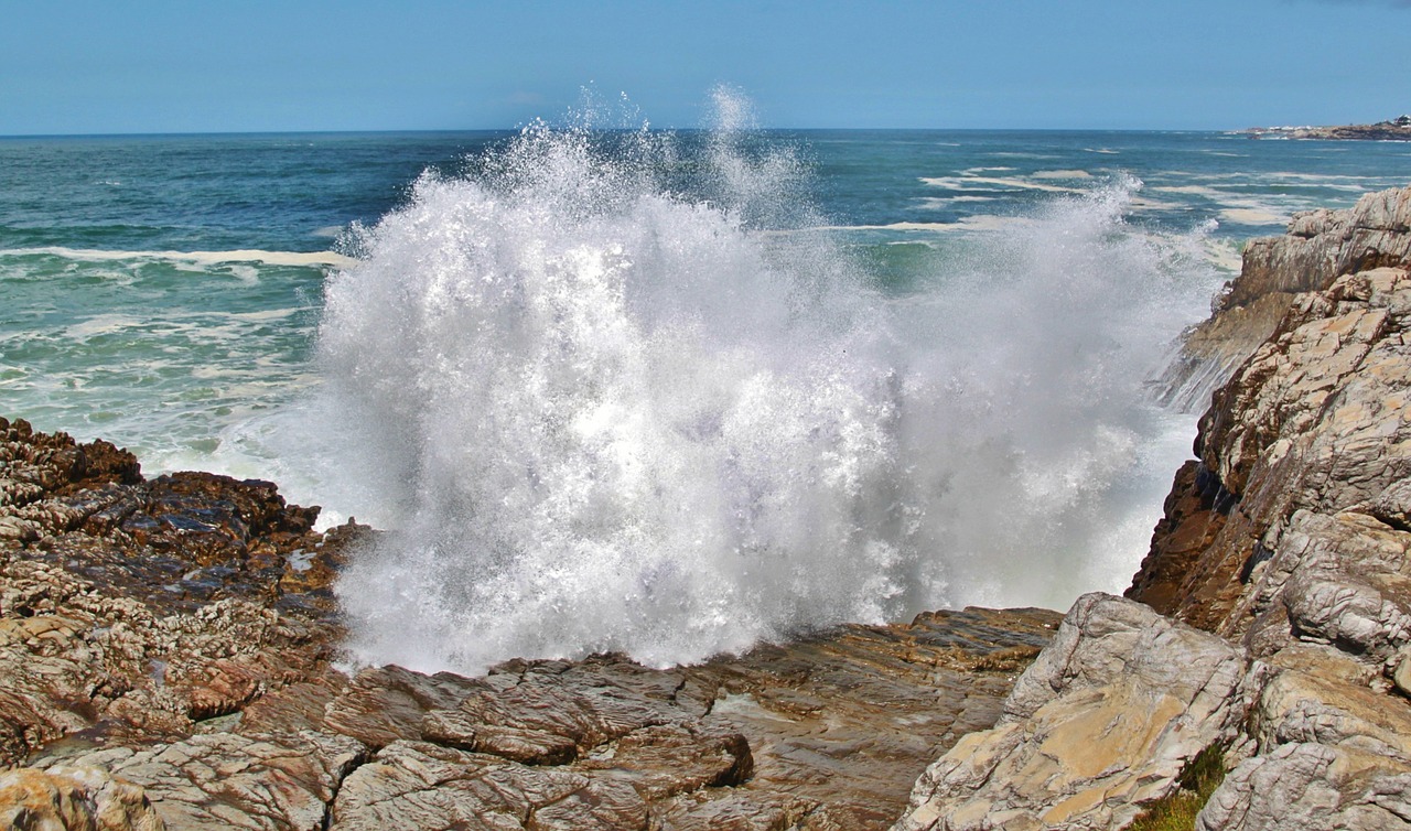 south africa coast wave free photo
