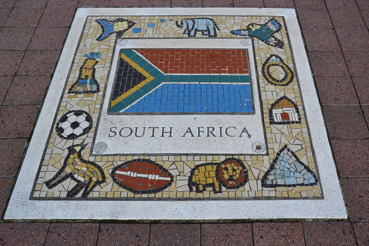 south africa sport team emblem free photo