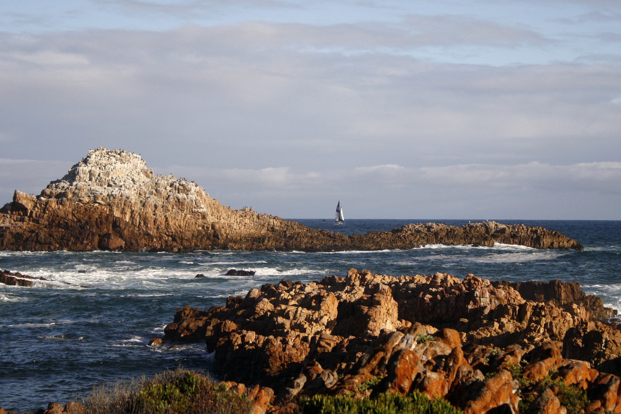 south africa kynsna heads seascape free photo
