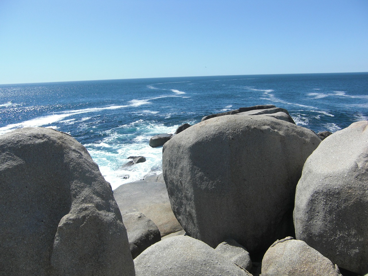 south africa rock sea free photo