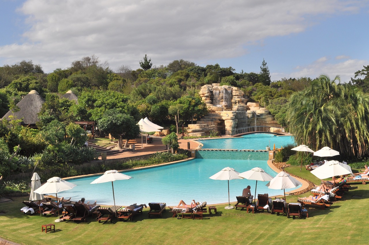 south africa swimming pool hotel free photo