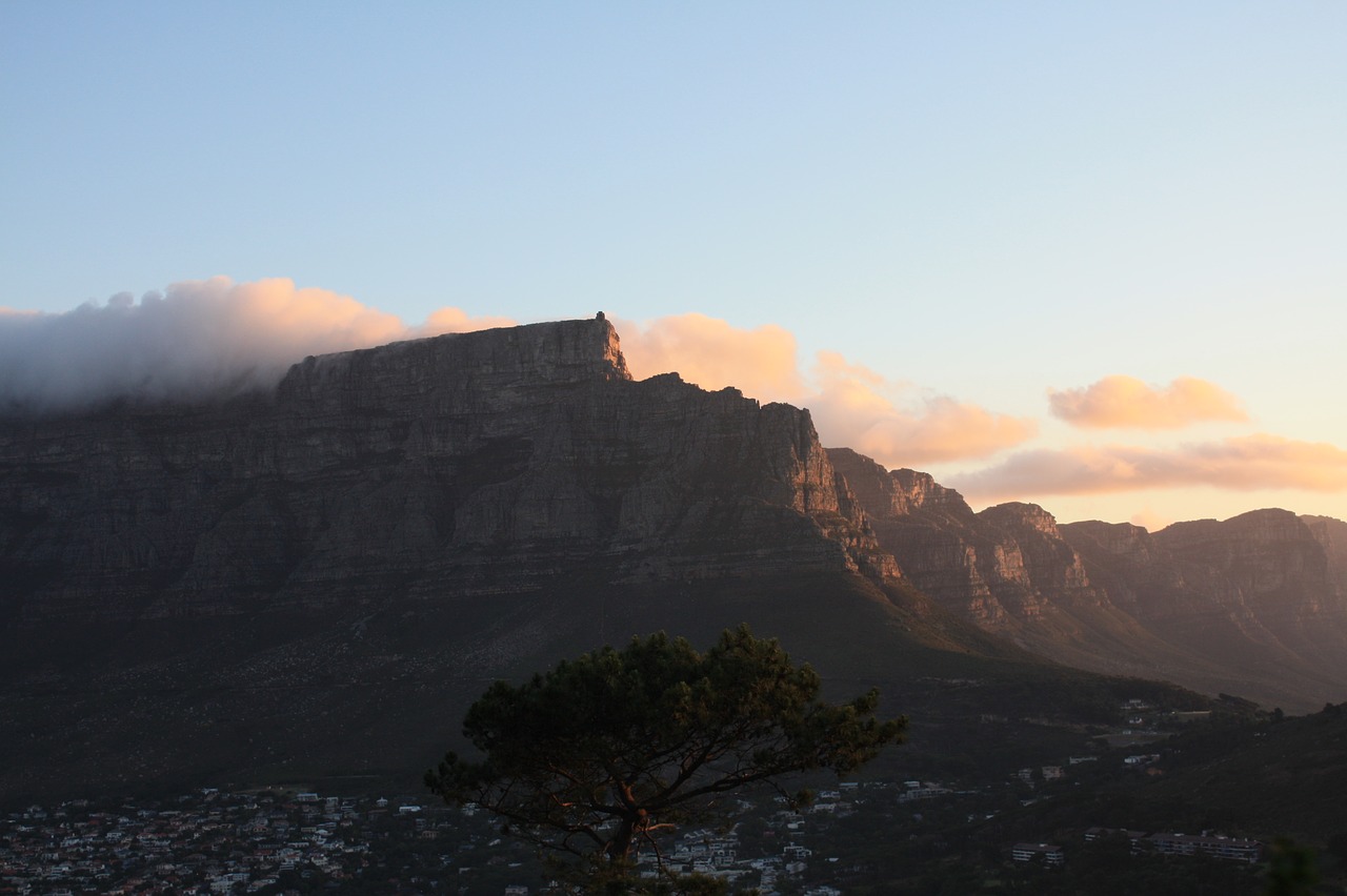 south africa cape town table mountain free photo