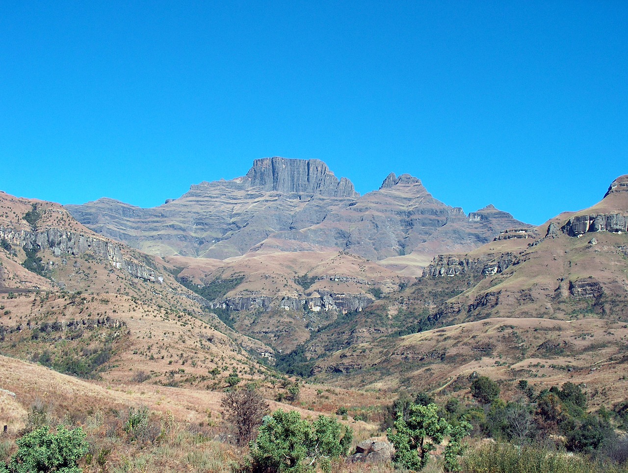 south africa drakensburg mountains free photo