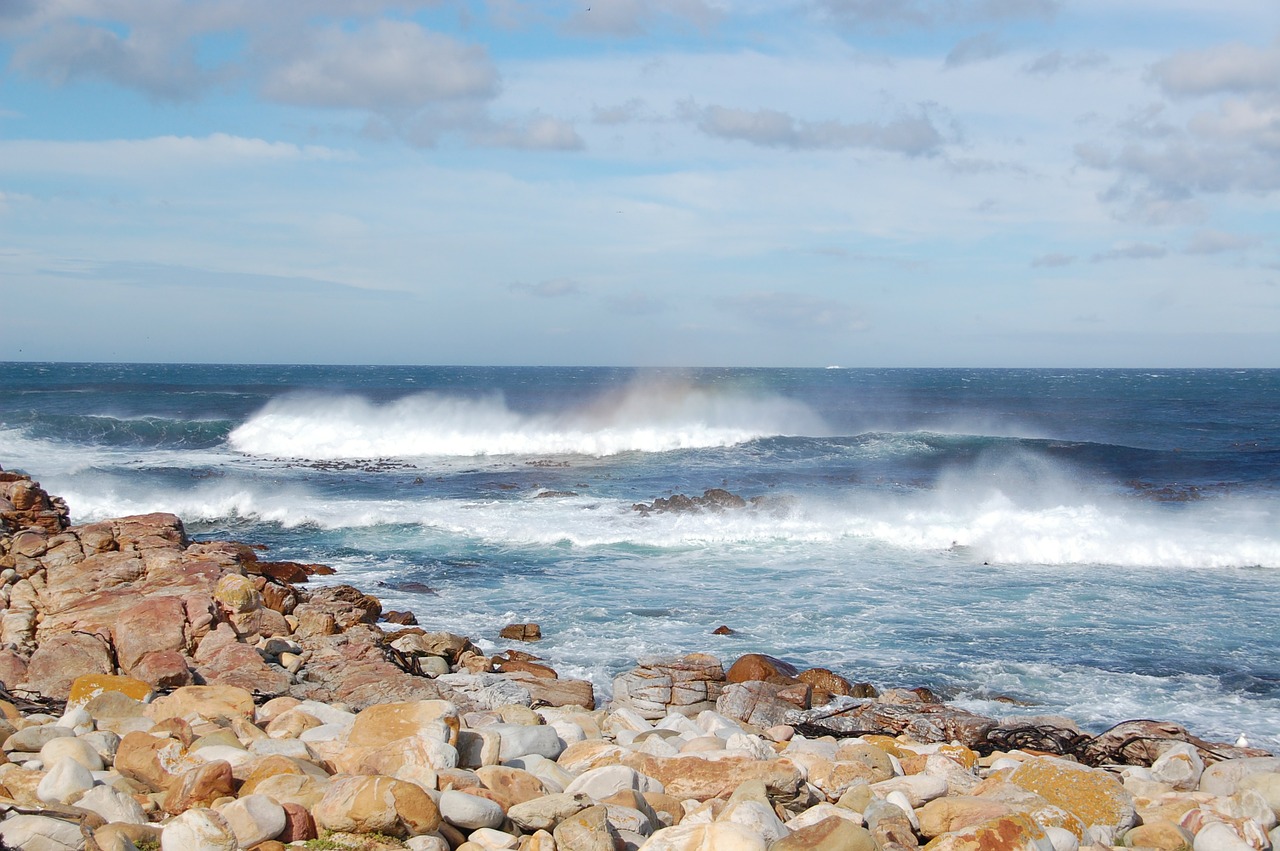 south africa beach sea free photo