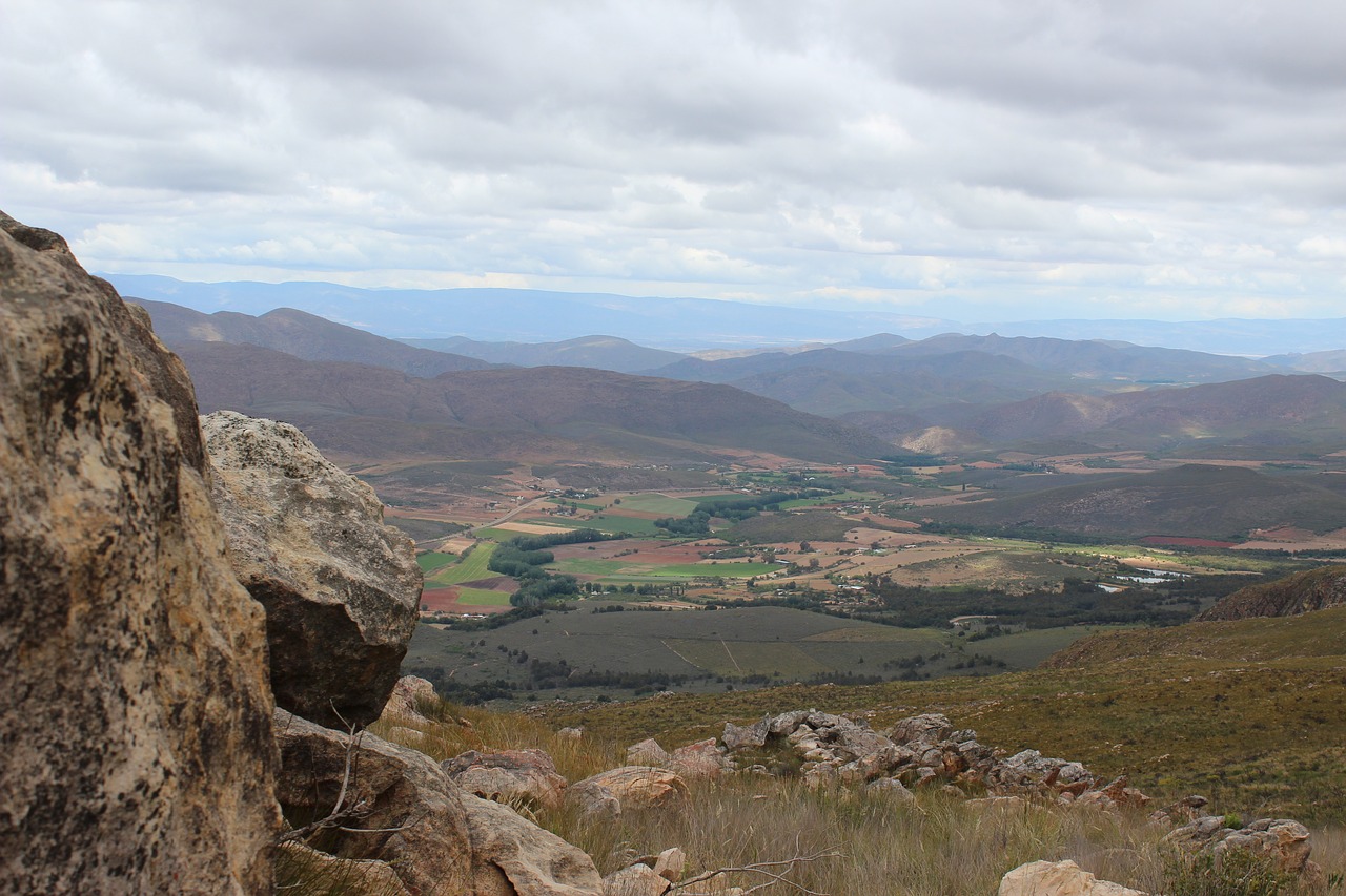 south africa black mountain pass view free photo