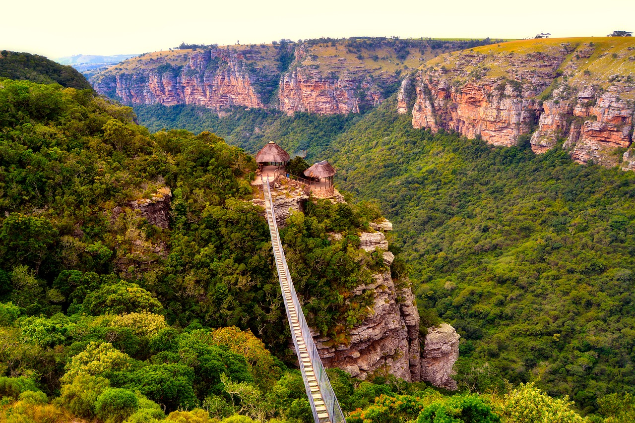 south africa mountains ravine free photo