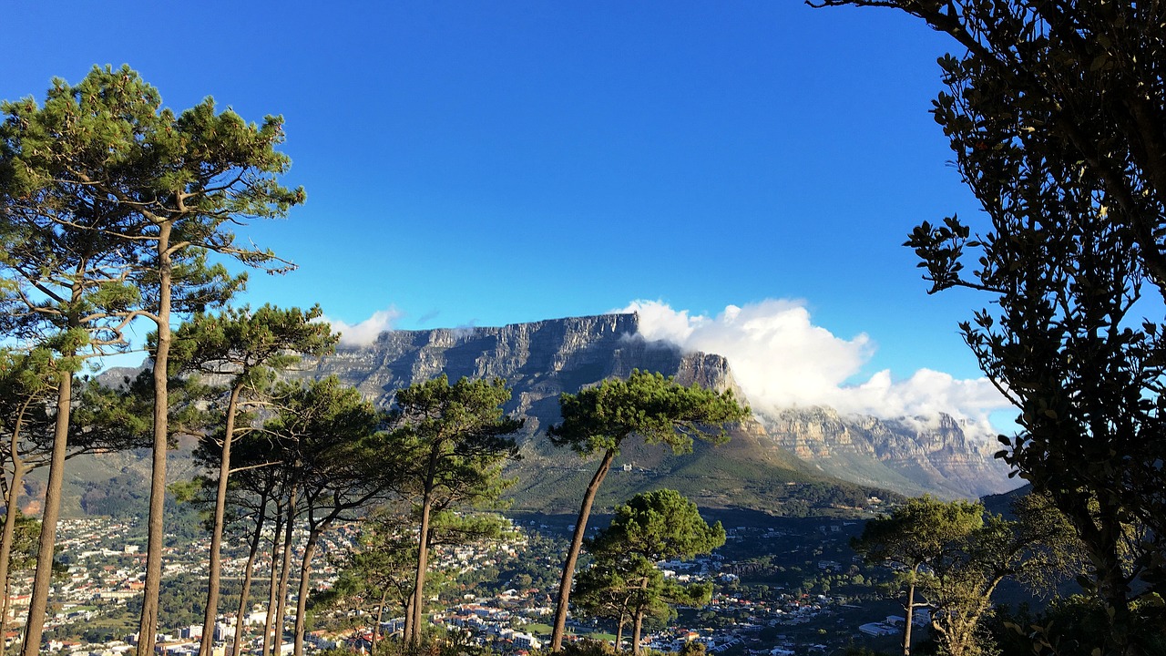 south africa  cape town  table mountain free photo