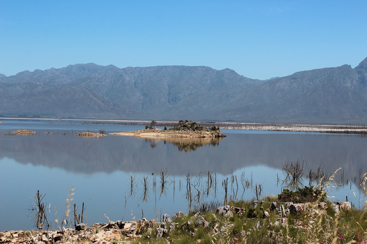 south africa  theewaterskloofdam  reservoir free photo