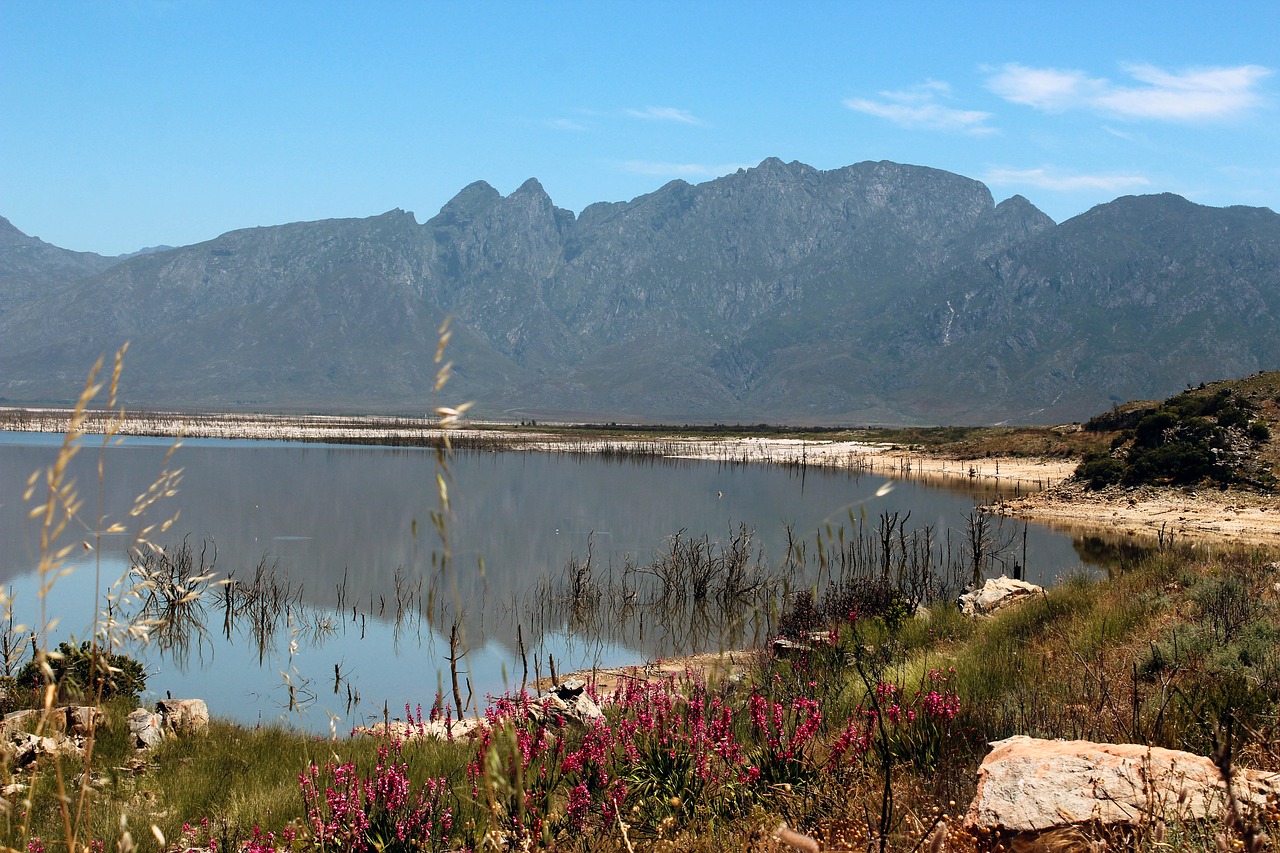 south africa  theewaterskloofdam  reservoir free photo