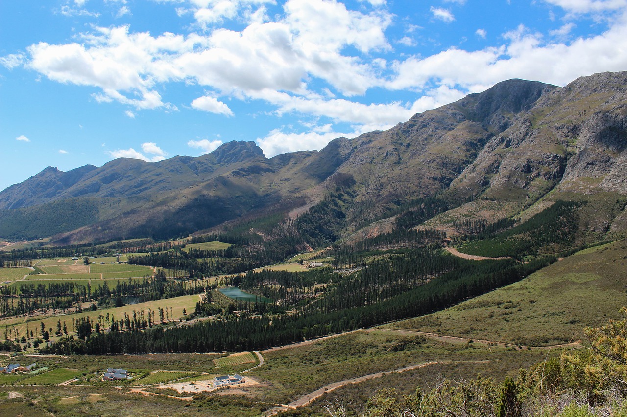 south africa  mountains  black mountain pass free photo