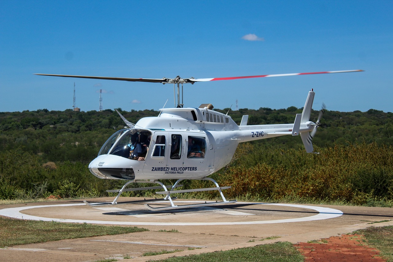 south africa  helicopter  flying free photo