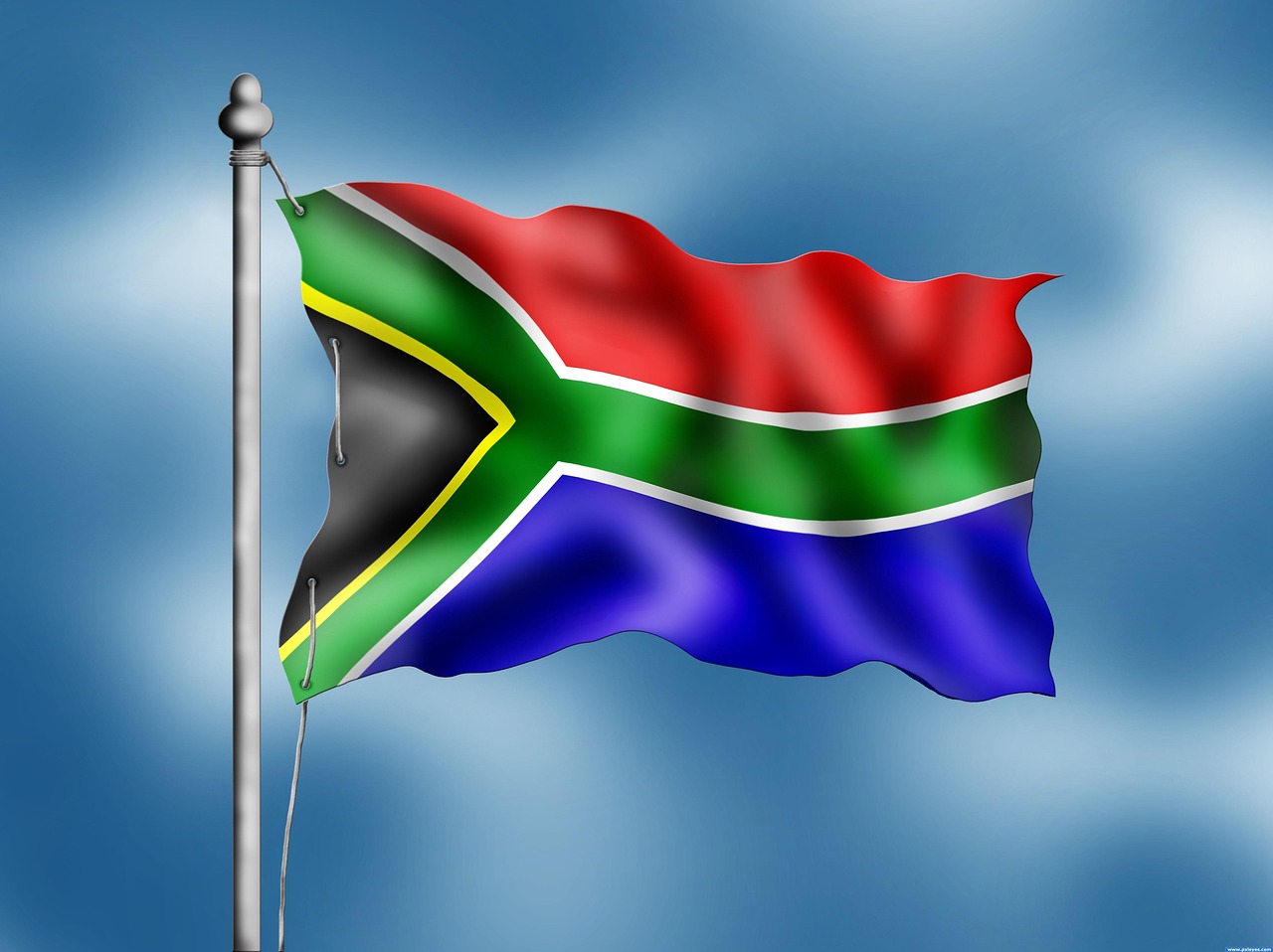 south african flag symbol free photo