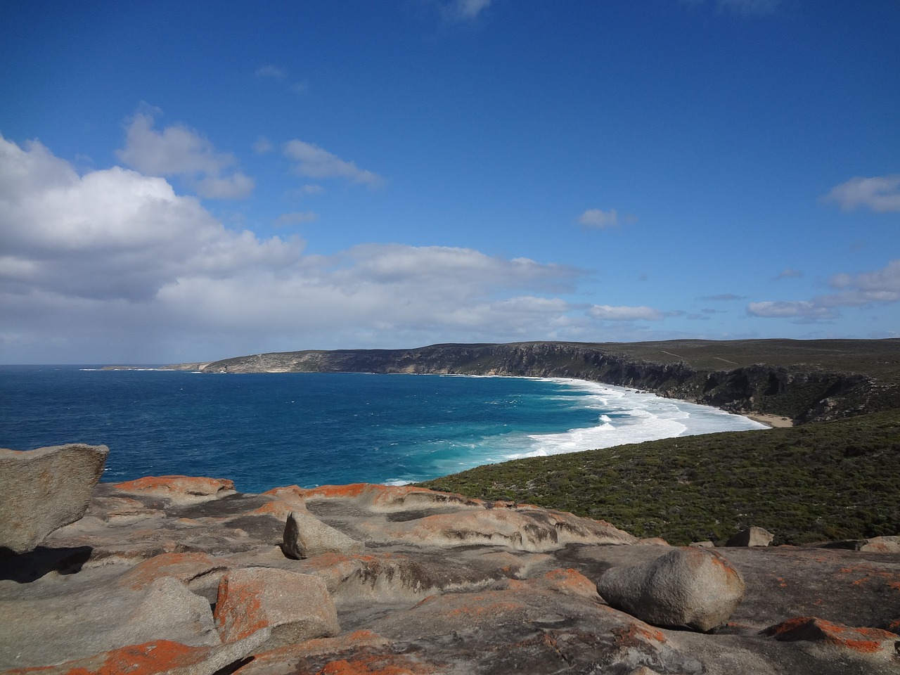 south australia kangaroo island sea free photo