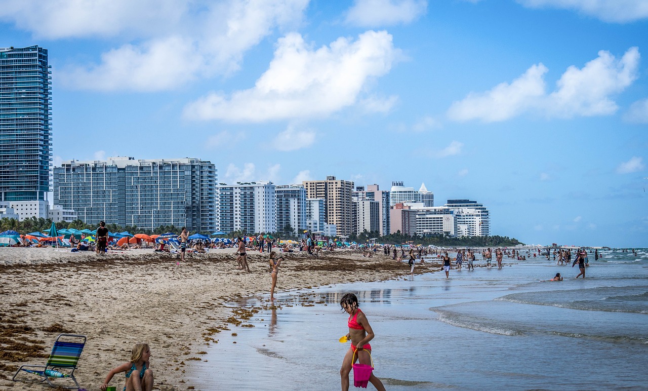 south beach miami florida free photo