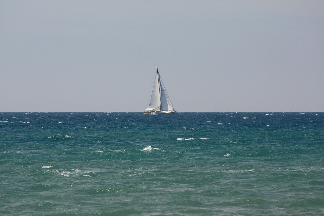 south france sea sail free photo