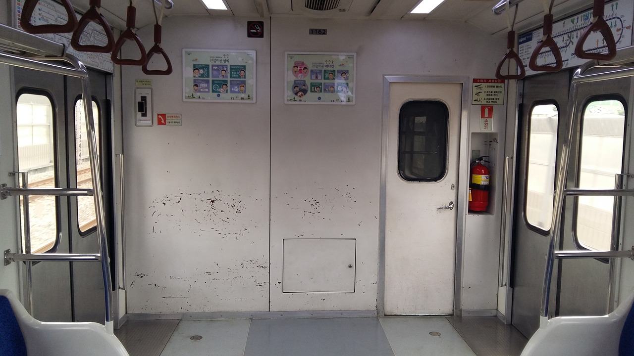 south korea subway subway railway free photo