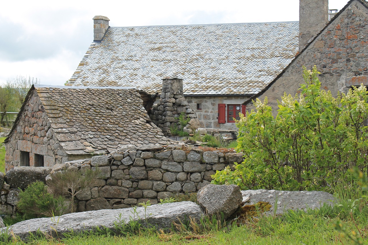 south of france stone house old house free photo