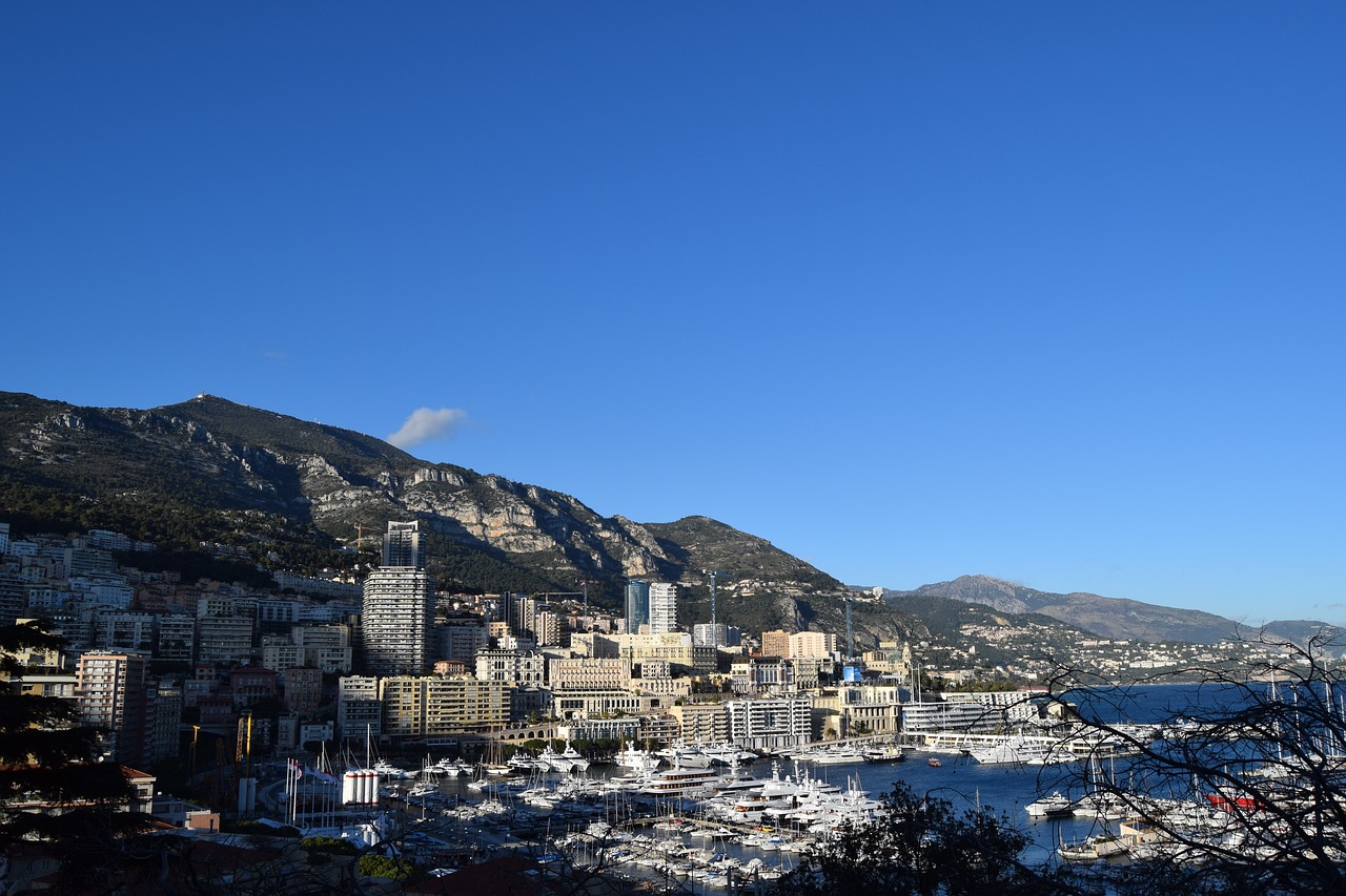 south of france monte carlo city free photo