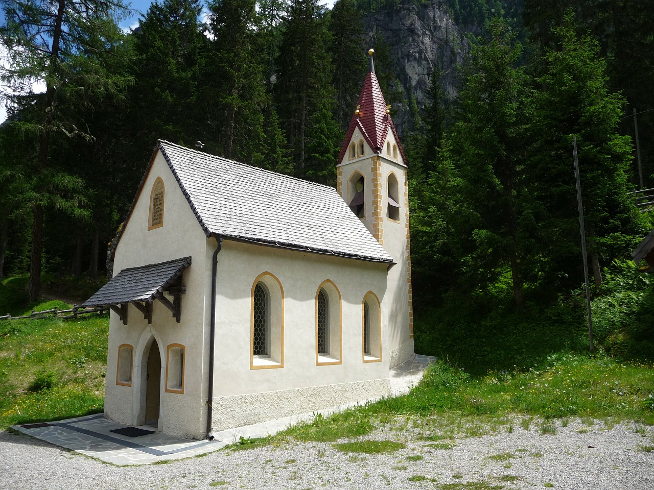 south tyrol martell church free photo