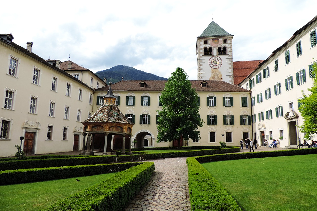 south tyrol  the monastery neustift free pictures free photo