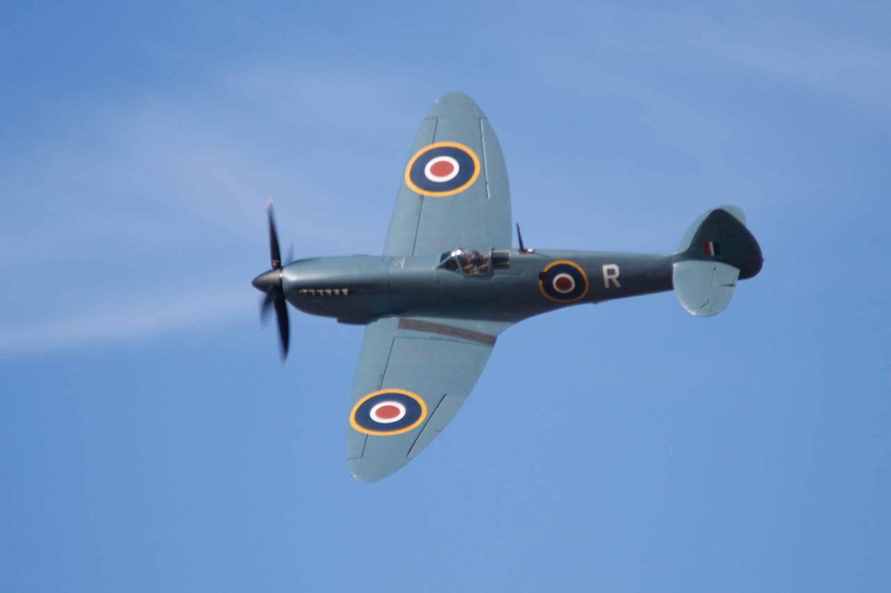 southport airshow spitfire airshow free photo