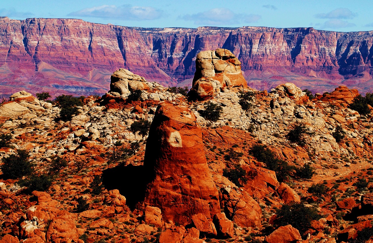 grand canyon usa rock formations free photo