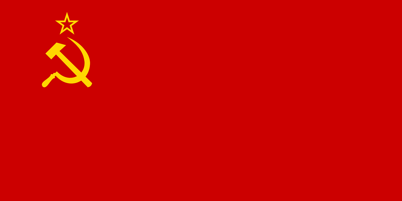 soviet union flag lenin free photo