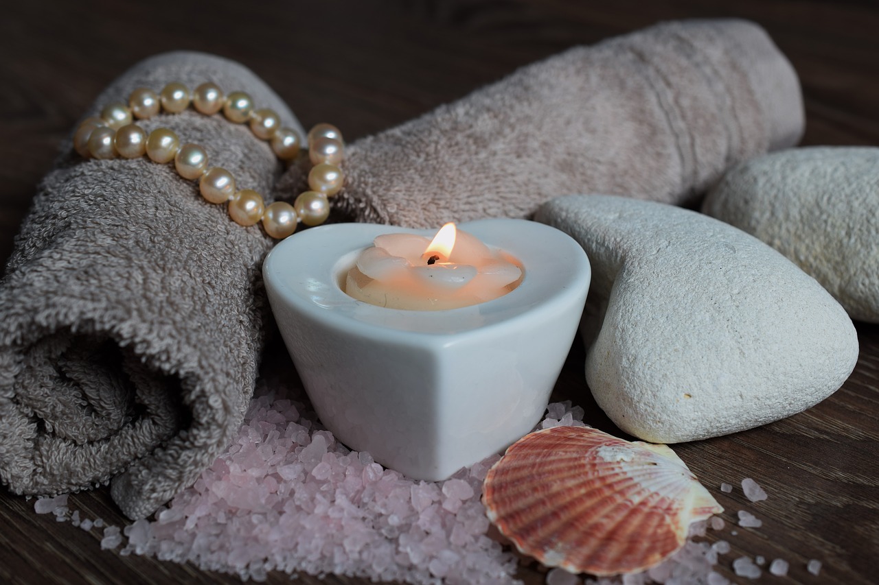 spa candles relax free photo
