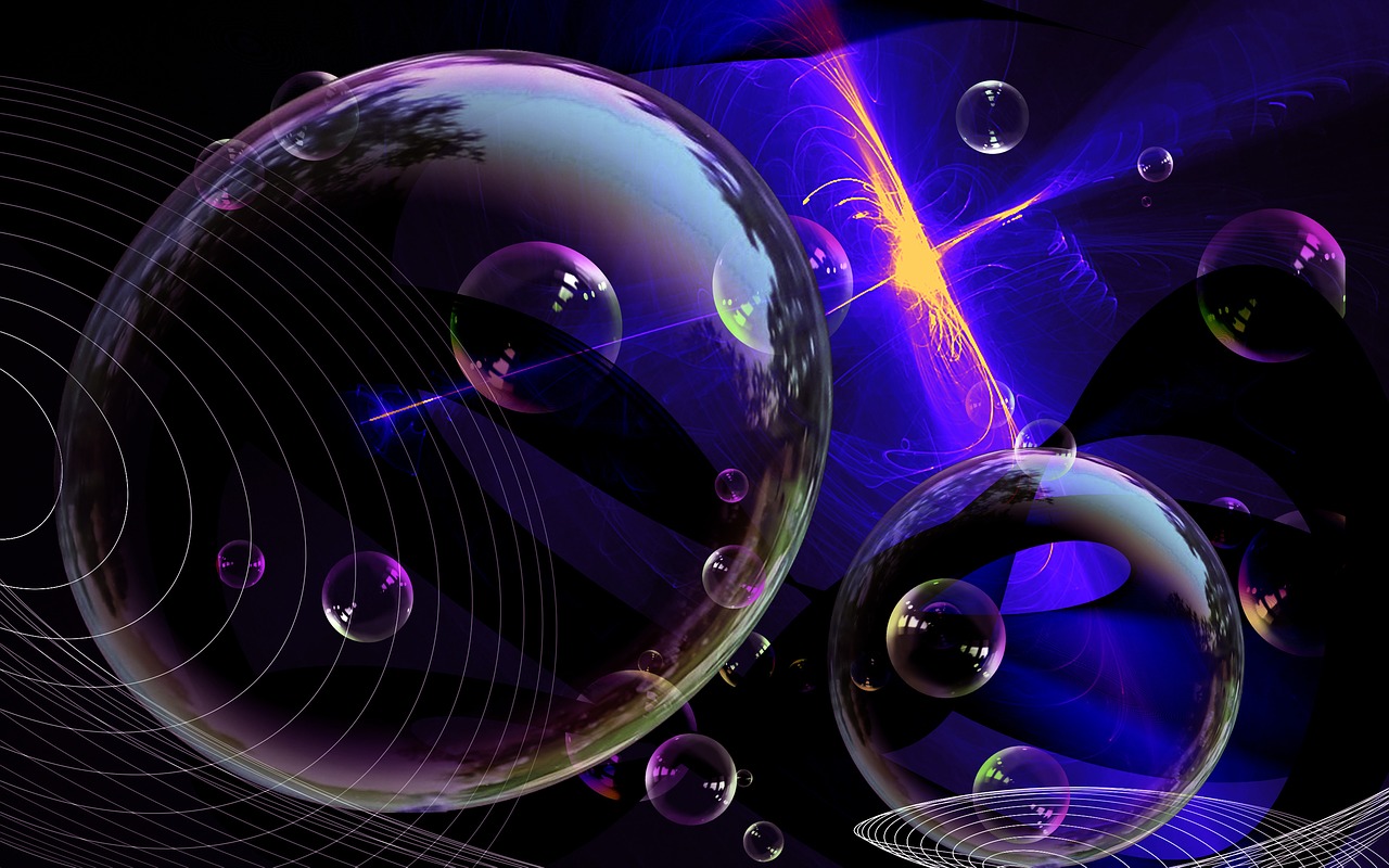 space bubble background free photo