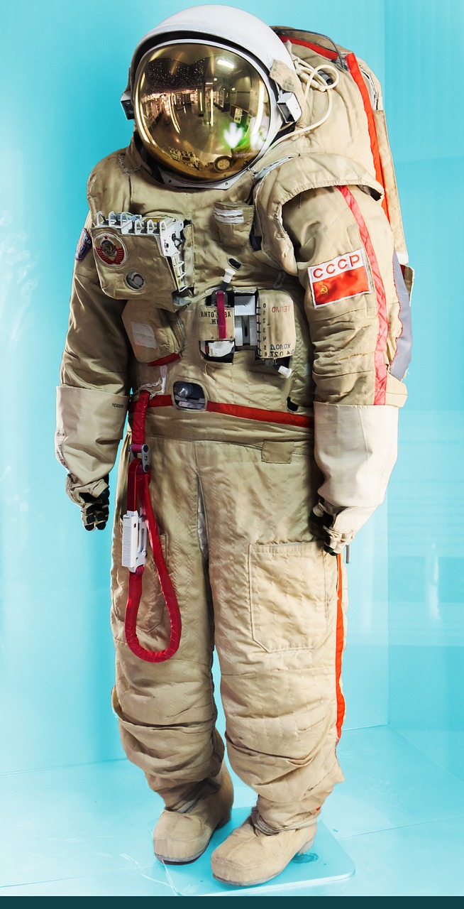 space  protective suit  astronaut free photo